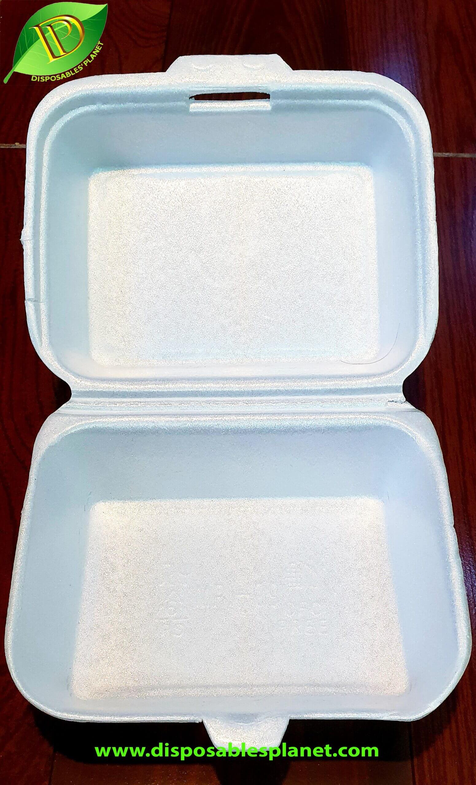Styrofoam Packing Box – Biryani Box – Small – Disposables Planet