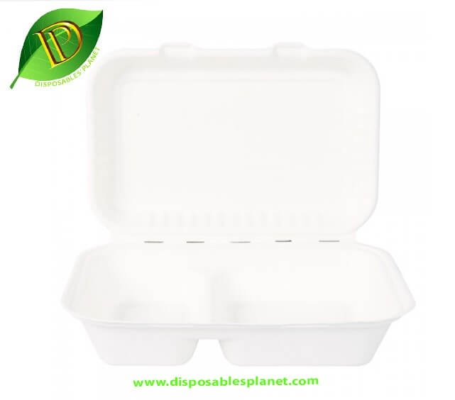 Styrofoam Packing Box – Two (2)-Partitioned – Disposables Planet